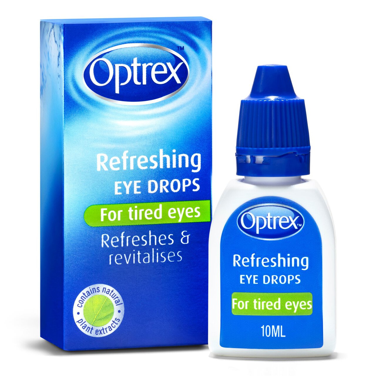 Optrex Refreshing Eye Drops For Tired Eyes Revitalises 10ml