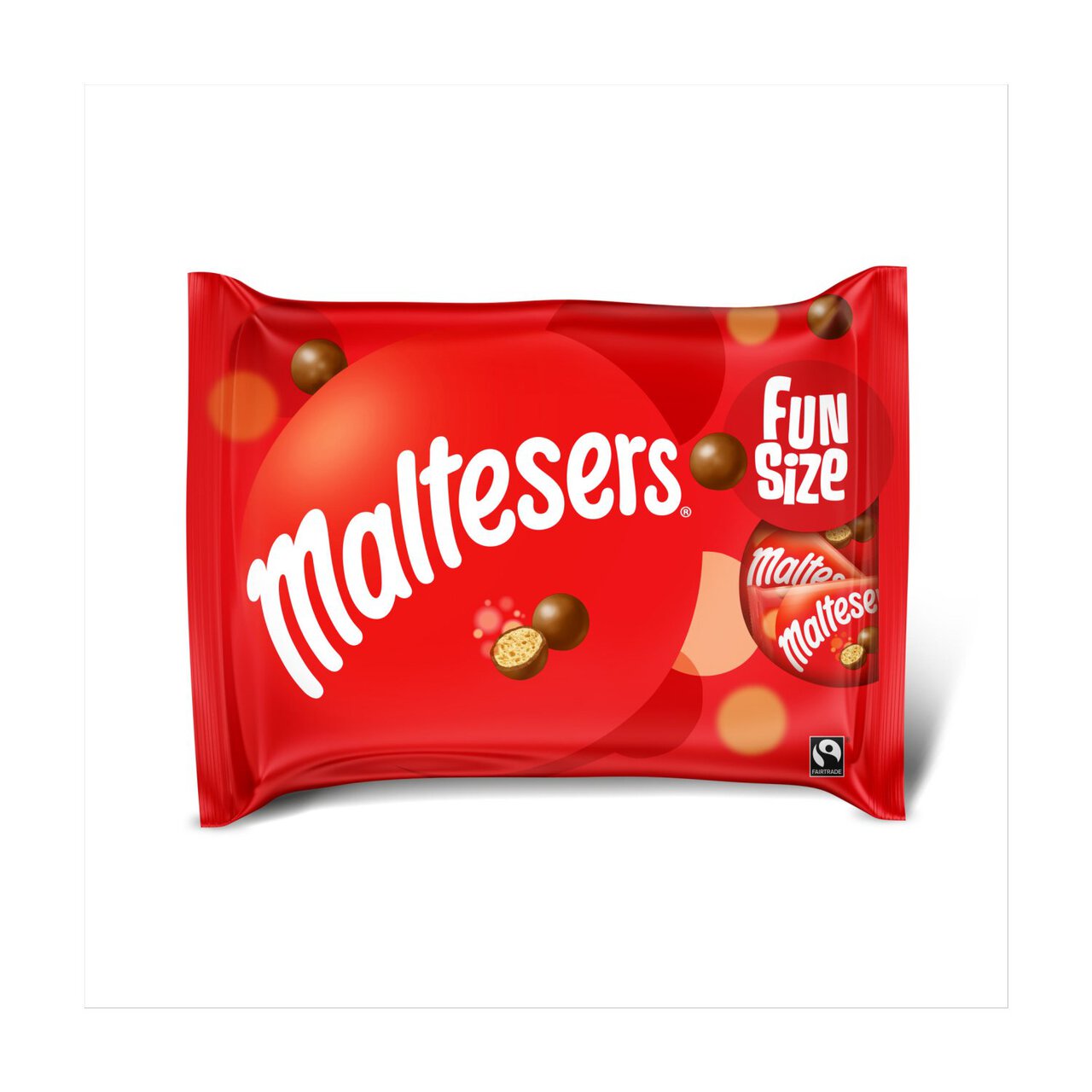 Maltesers Milk Chocolate & Honeycomb Funsize Snack Bags Fairtrade 214.5g