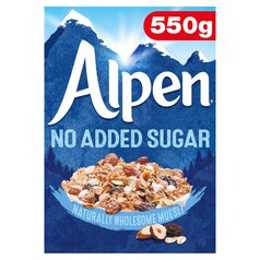 Alpen Muesli No Added Sugar 550g 550g