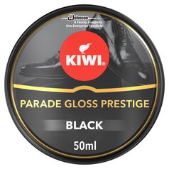 Kiwi Shoe Parade Gloss Prestige Polish Tin Black 50ml