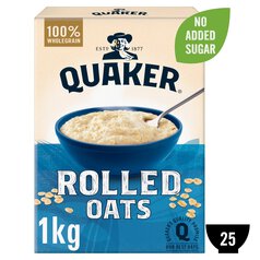 Quaker Rolled Oats Porridge Cereal 1kg