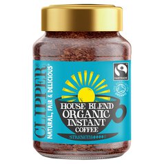Clipper Fairtrade House Blend Organic Coffee 100g