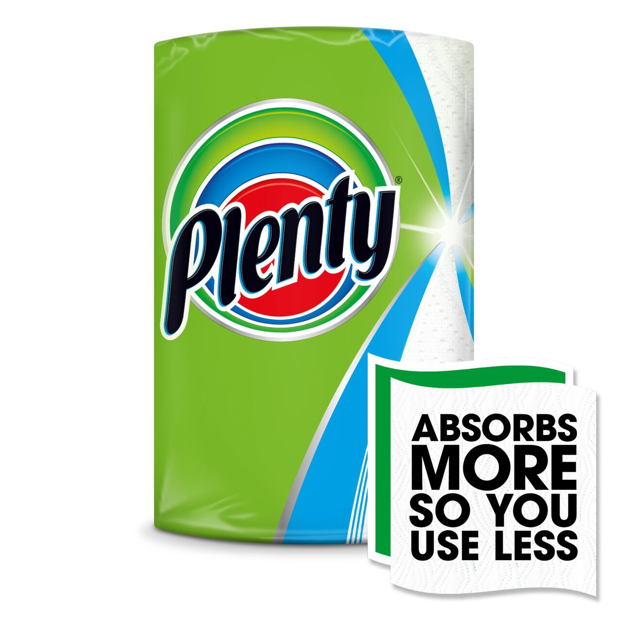 Plenty White Kitchen Roll 100 Sheets Zoom   18794011 18794011 0 1682348100000 1280x1280 