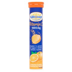 Haliborange Vitamin C Orange Effervescent Tablets 1000mg 12yrs+ 20 per pack