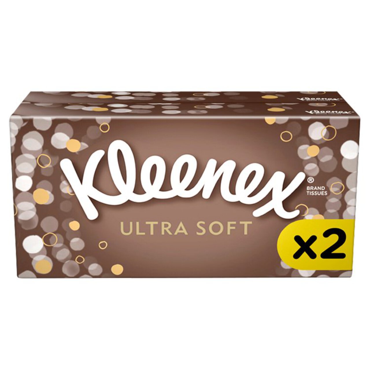Kleenex Ultra Soft Facial Tissues - Twin Box 2 x 64 per pack