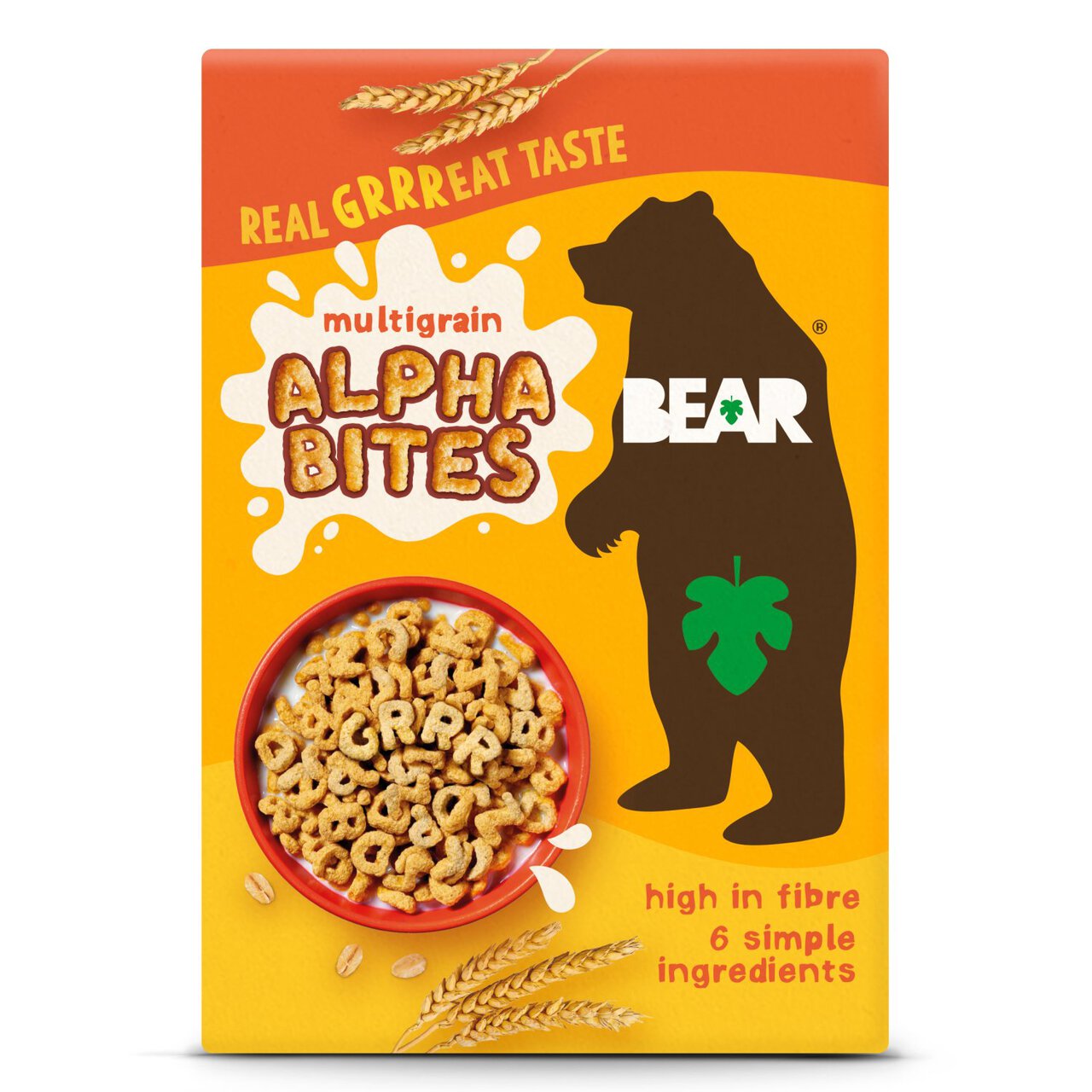 BEAR Alphabites Multigrain Cereal 350g
