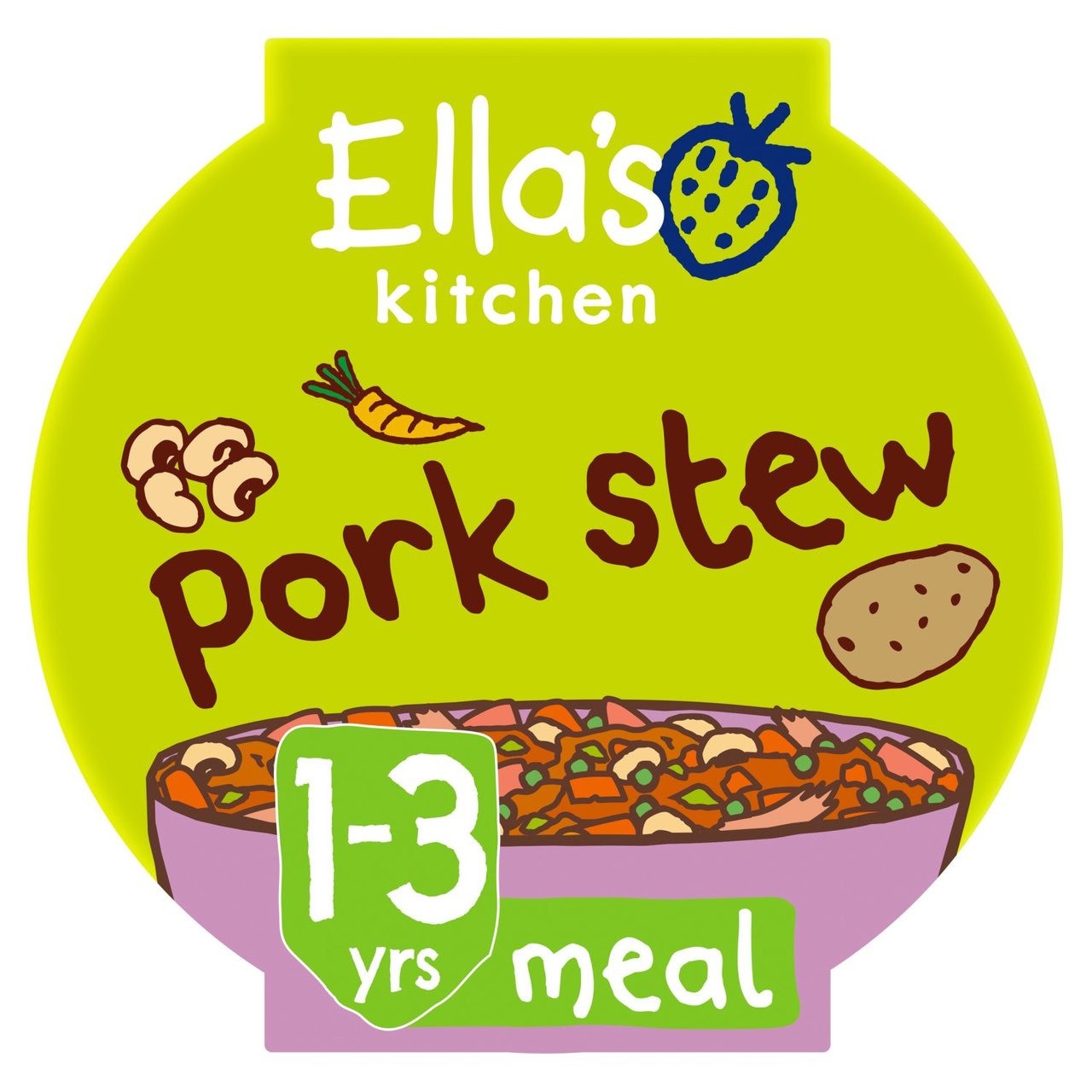 Ella's Kitchen Organic Pork Stew, 12 mths+ 200g