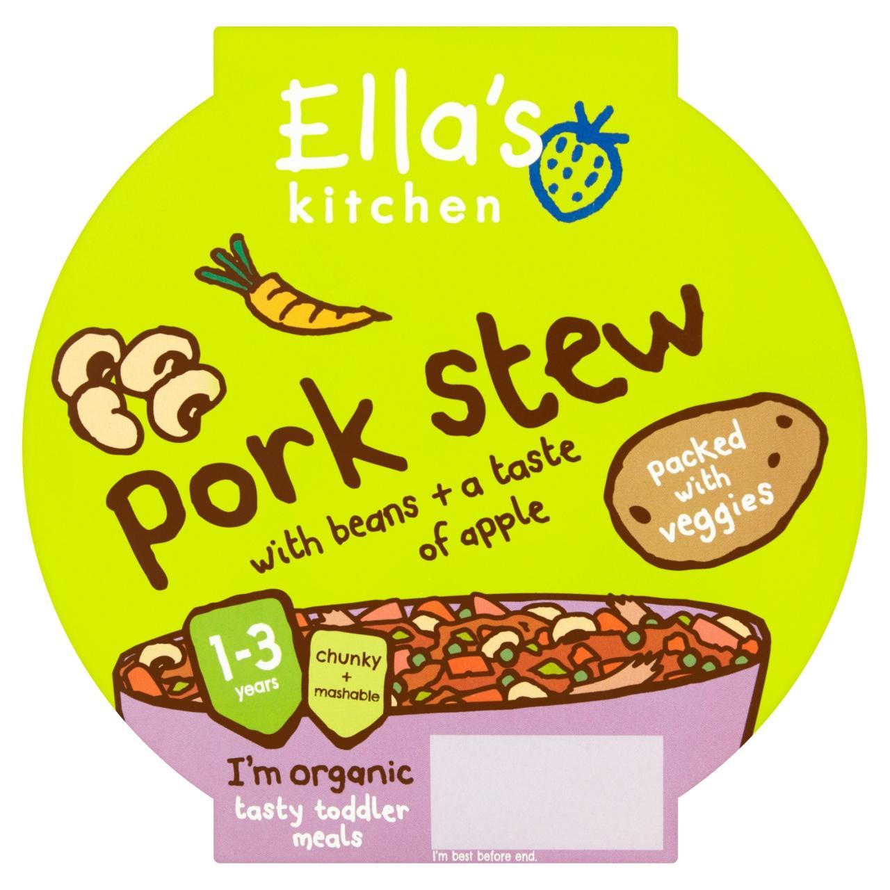Ella's Kitchen Organic Pork Stew, 12 mths+ 200g