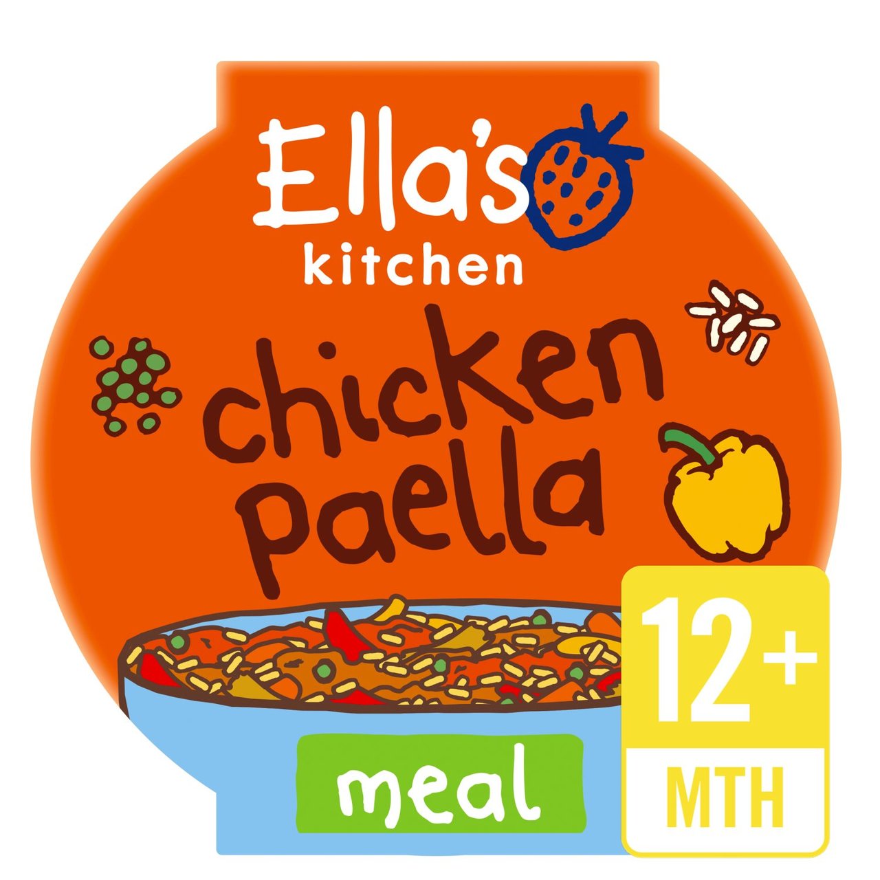 Ella's Kitchen Little Big Meal Chicken Paella Stage 4 200g
