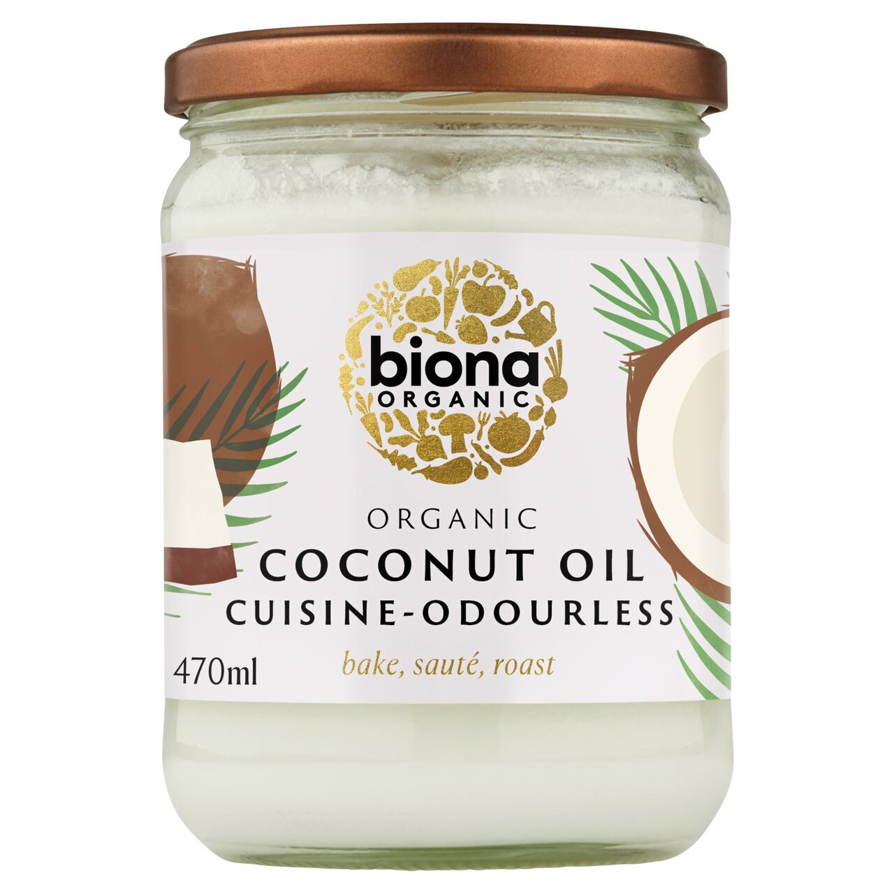 Biona Organic Coconut Oil Cuisine 470ml