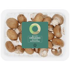 Ocado Organic Button Mushrooms 150g