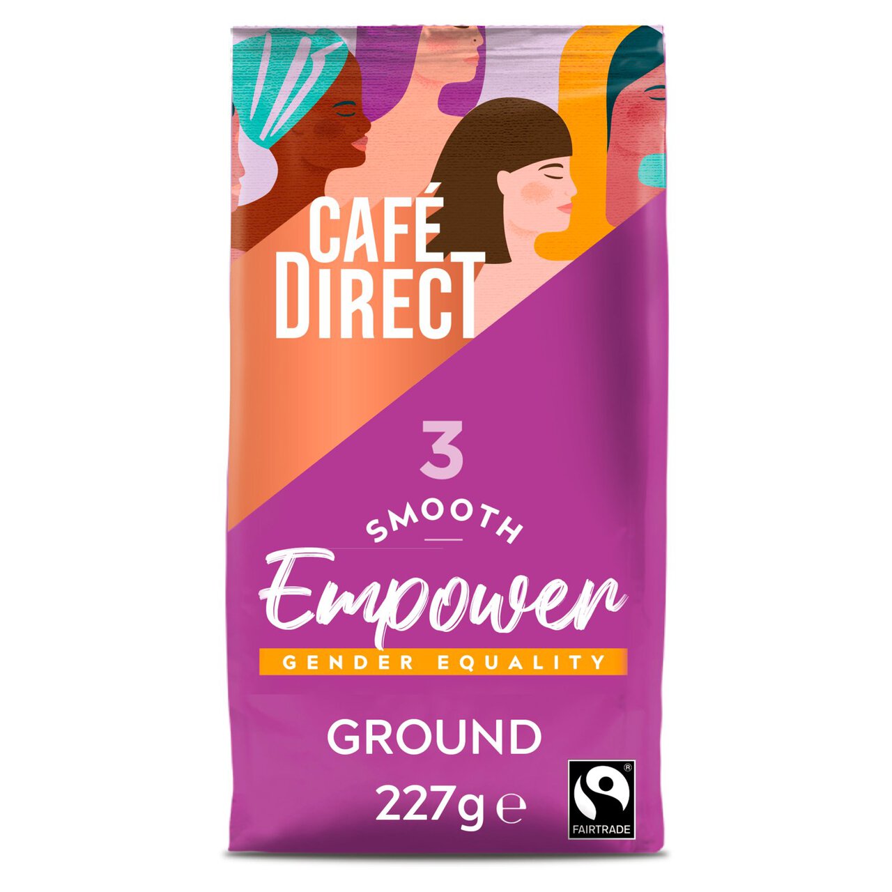 Cafedirect Fairtrade Empower Smooth Roast Ground Coffee 227g