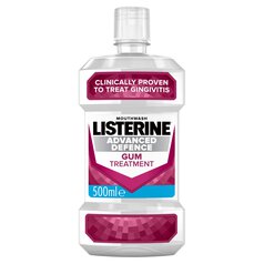 Listerine Advanced Defence Gum Treatment Crisp Mint 500ml