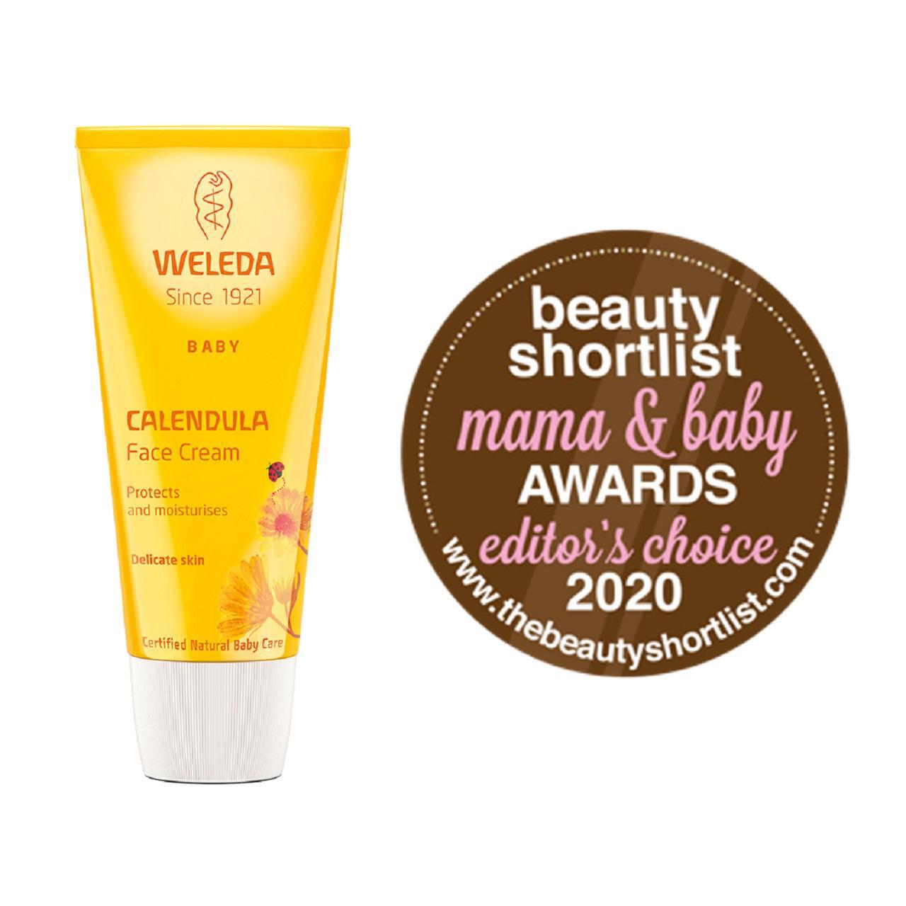 Weleda Calendula Baby Face Cream 1.6 oz Cream 