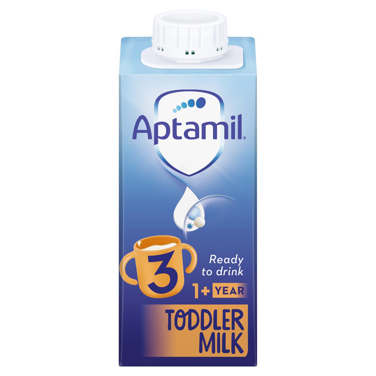 Aptamil 3 Baby Toddler Milk Formula Liquid 1-3 Years 200ml