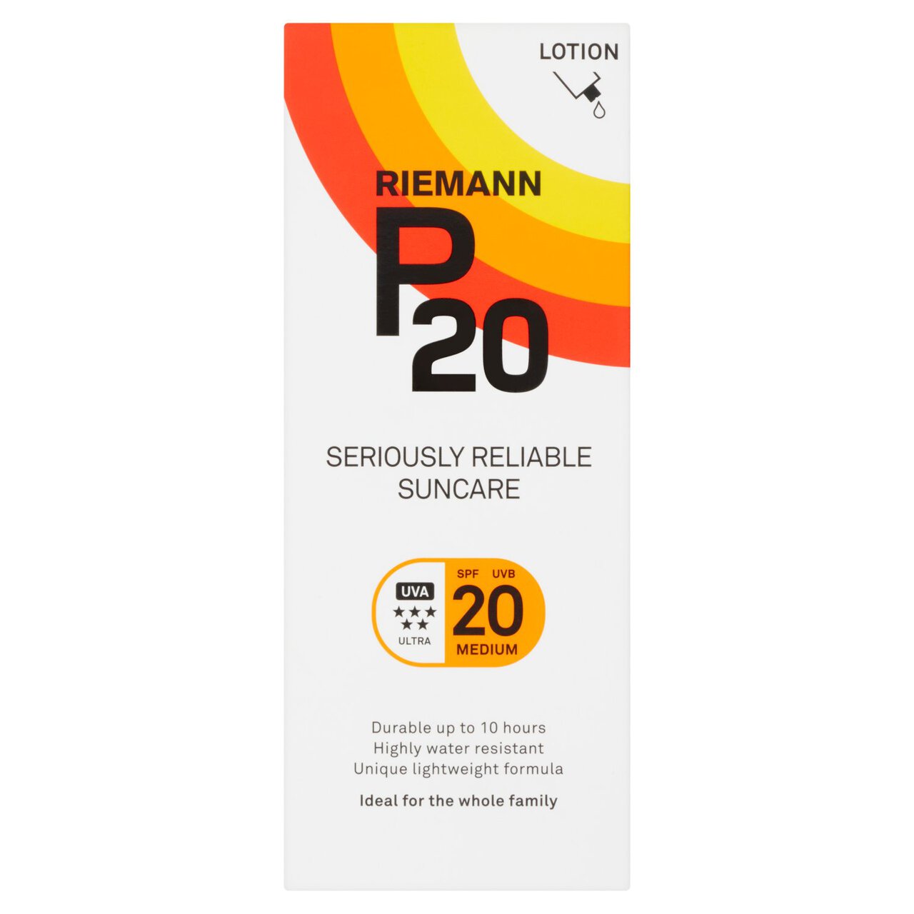 Riemann P20 SPF 20 Sun Protection Lotion 200ml