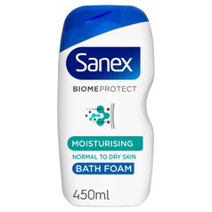 Sanex Biome Protect Moisturising Bath Foam 450ml
