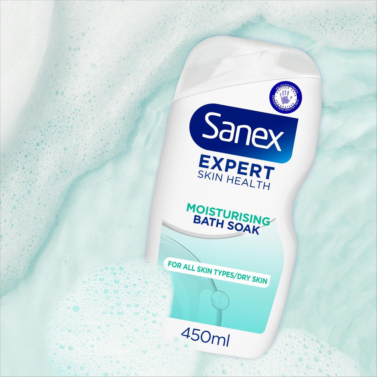 Sanex Expert Moisturising Bath Soak 450ml
