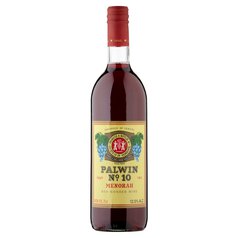 Carmel Palwin No.10 Menorah Red Dessert Wine 75cl