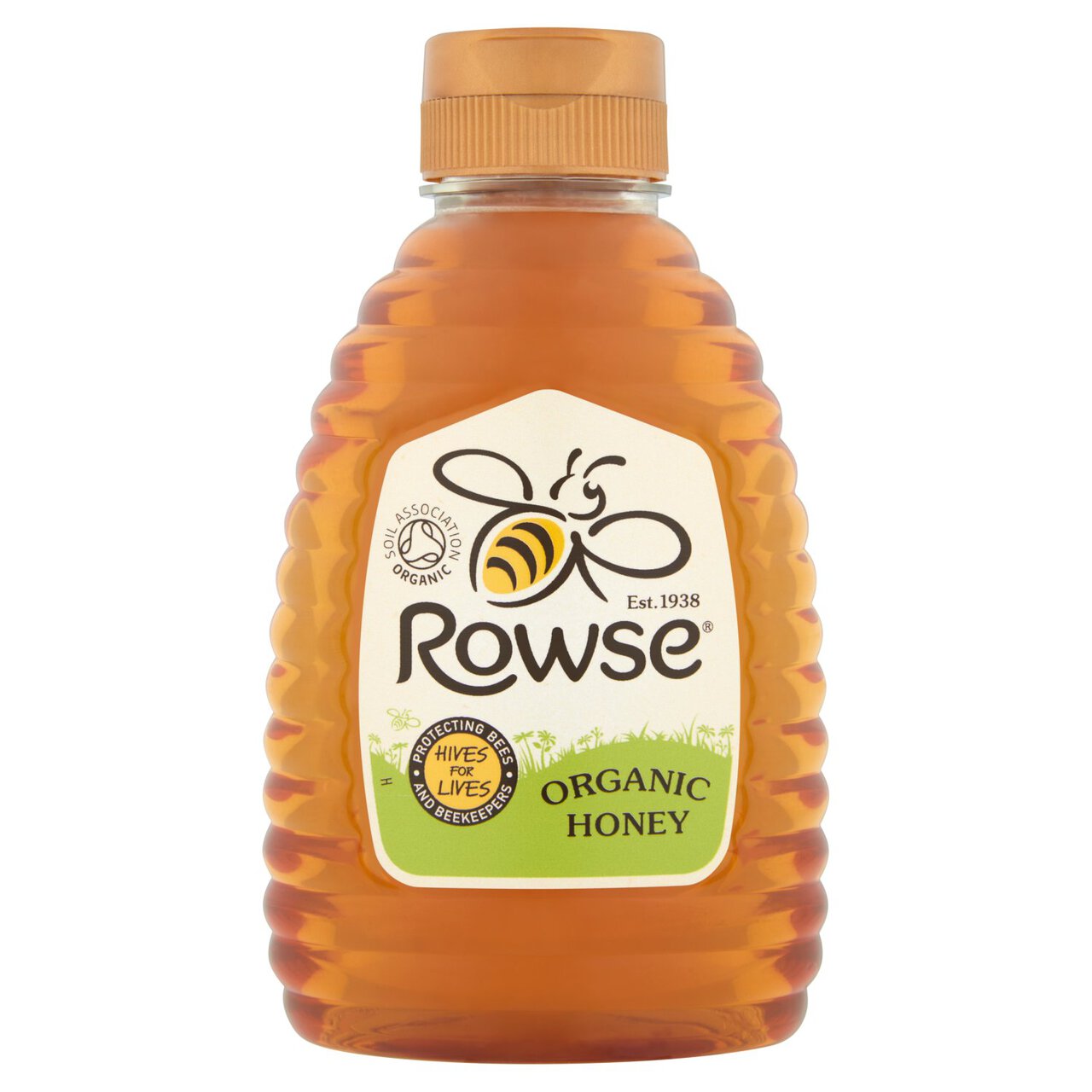 Rowse Organic Squeezable Honey 340g