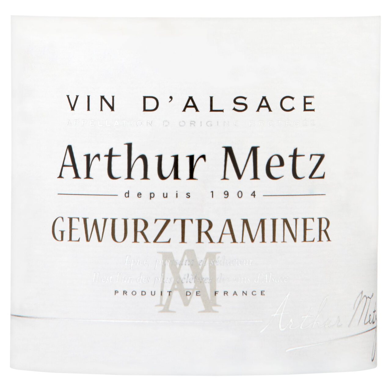 Arthur Metz Alsace Gewurztraminer 75cl