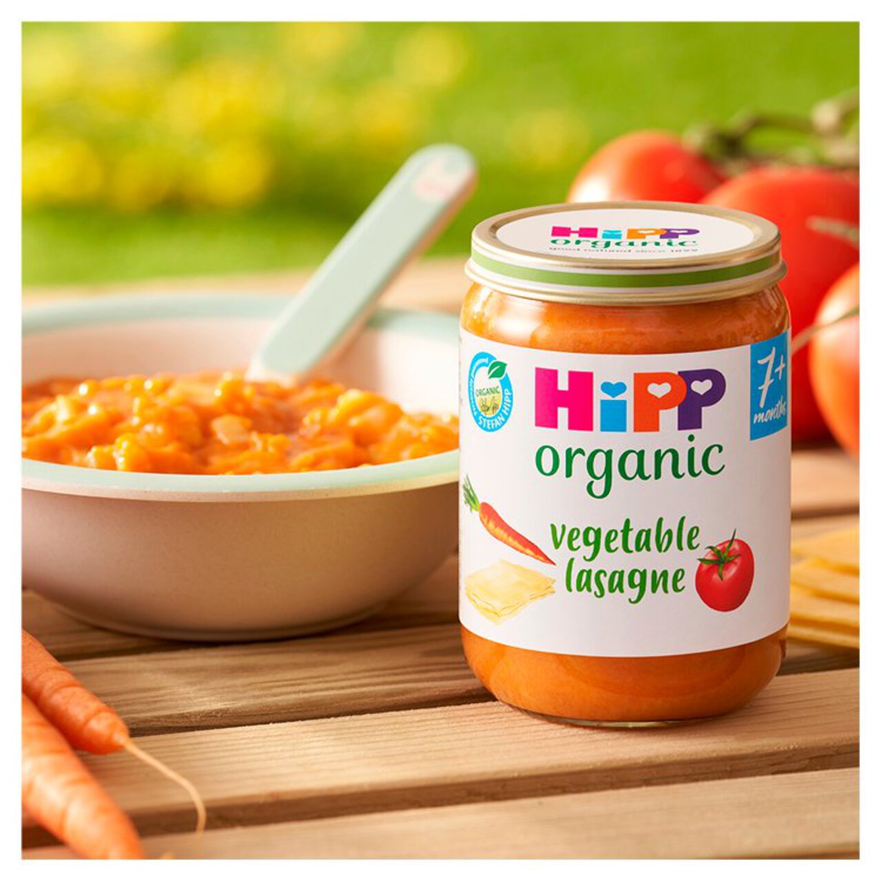 HiPP Organic Vegetable Lasagne Baby Food Jar 7+ Months 190g