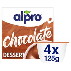 Alpro Smooth Chocolate Dessert 4 x 125g