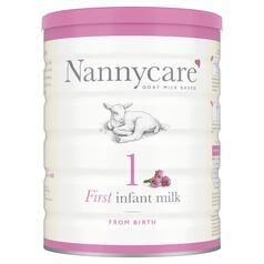 Nannycare 1 First Infant Goat Milk based Powder, From Birth 900g