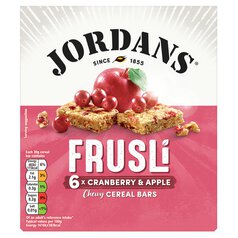 Jordans Cranberry & Apple Frusli Cereal Bars 6 x 30g