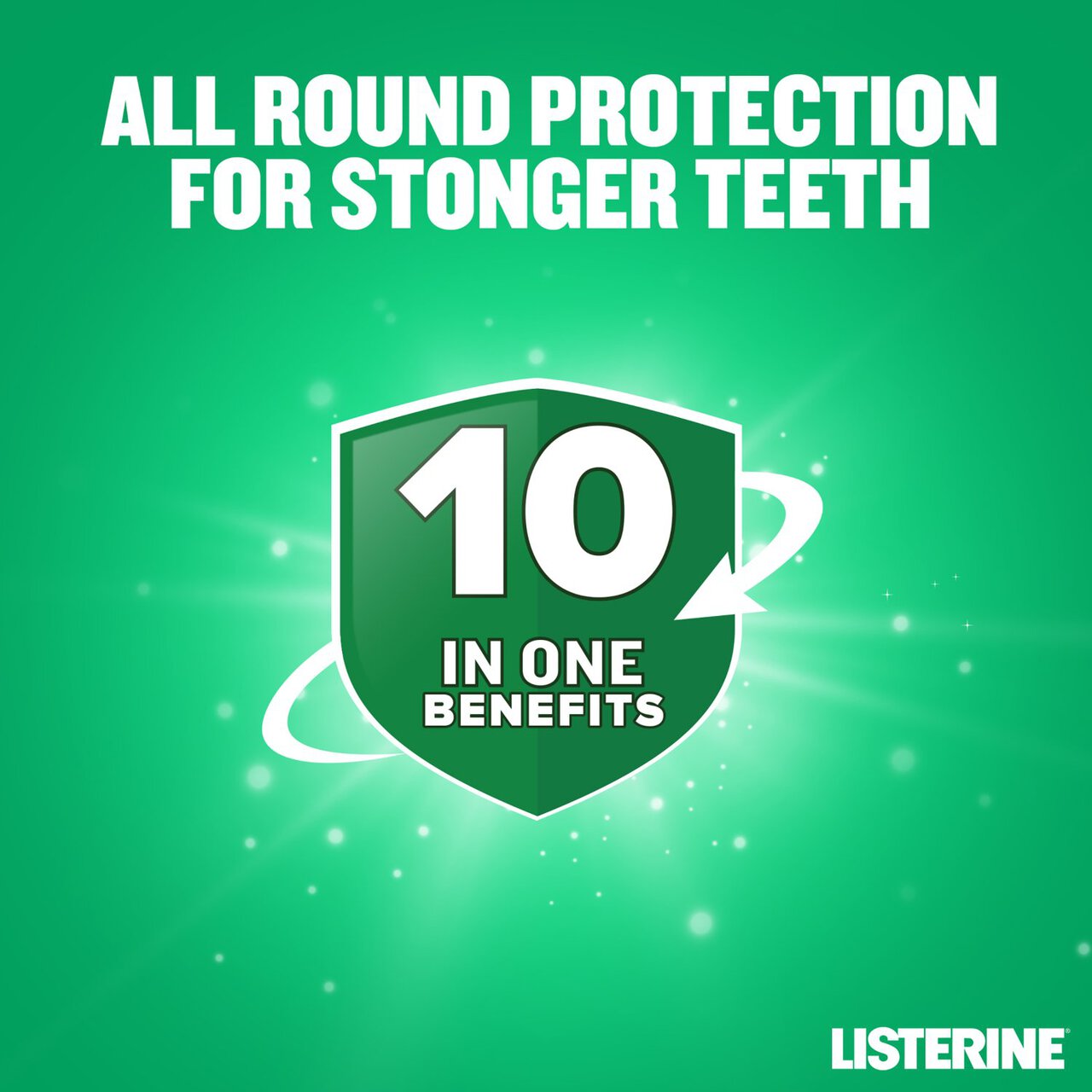 Listerine Teeth & Gum Defence Mouthwash Fresh Mint 500ml