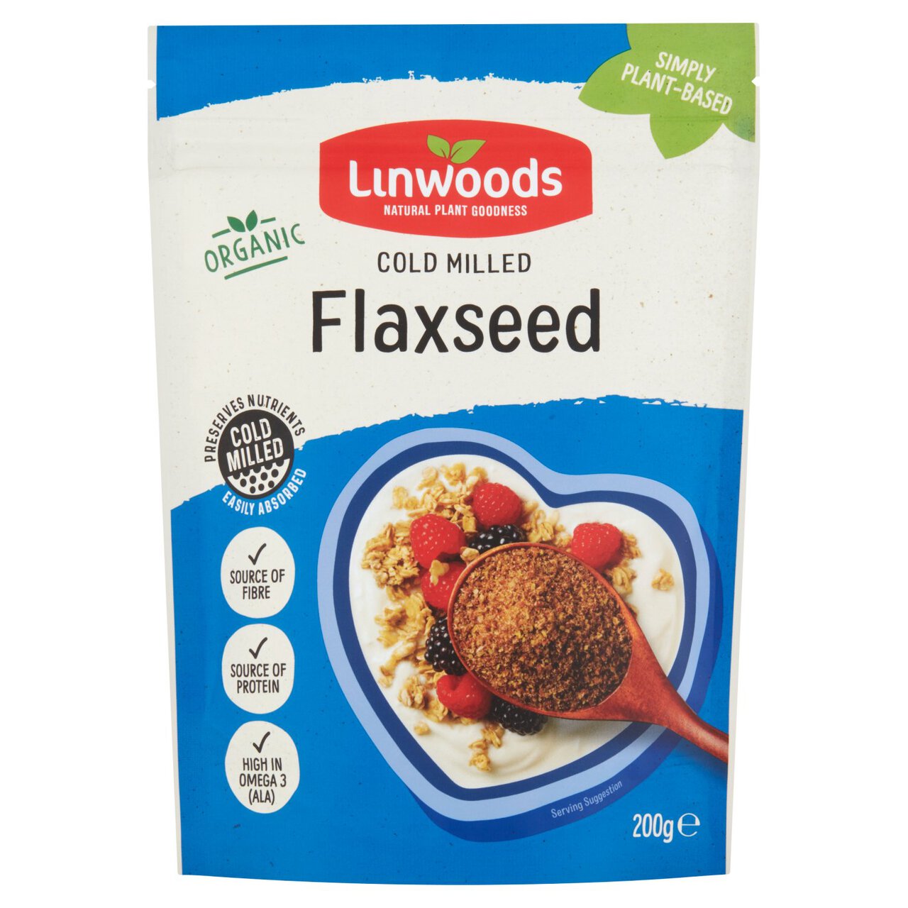 Linwoods Milled Organic Flaxseeds 200g