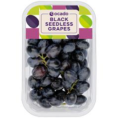 Ocado Black Seedless Grapes 500g
