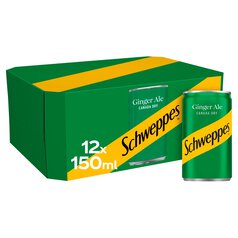Schweppes Ginger Ale 12 x 150ml