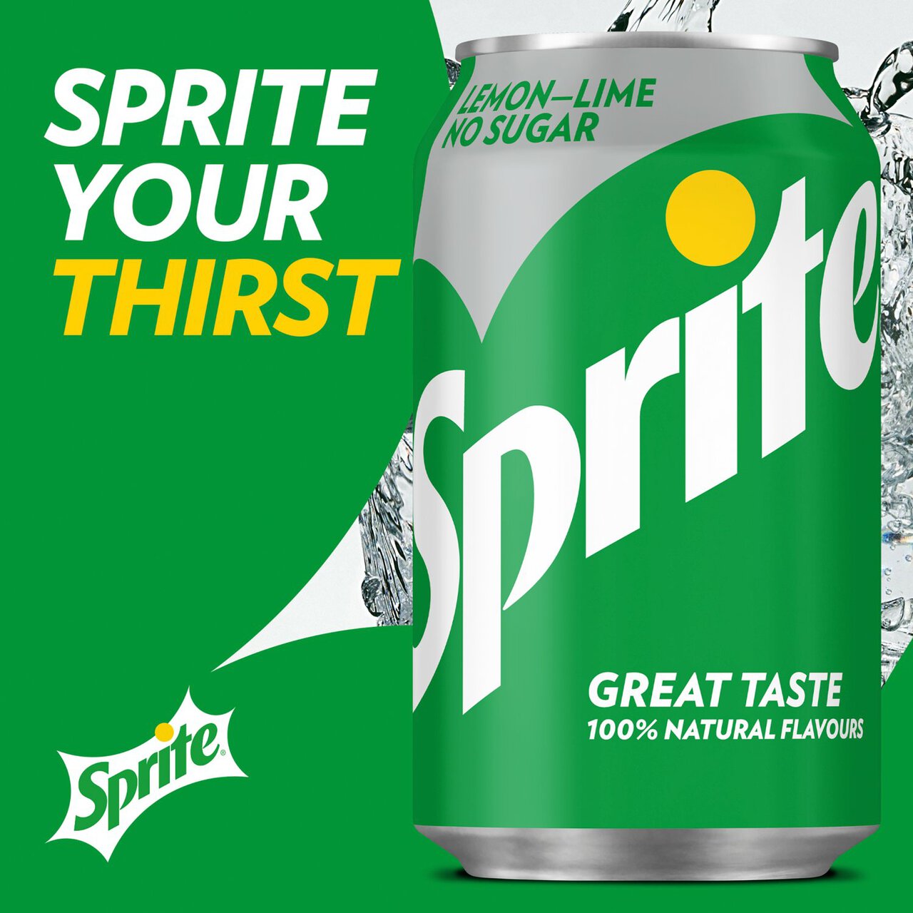 Sprite No Sugar 8 x 330ml | Zoom