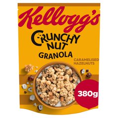 Kellogg's Crunchy Nut Caramelised Hazelnuts Breakfast Granola 380g