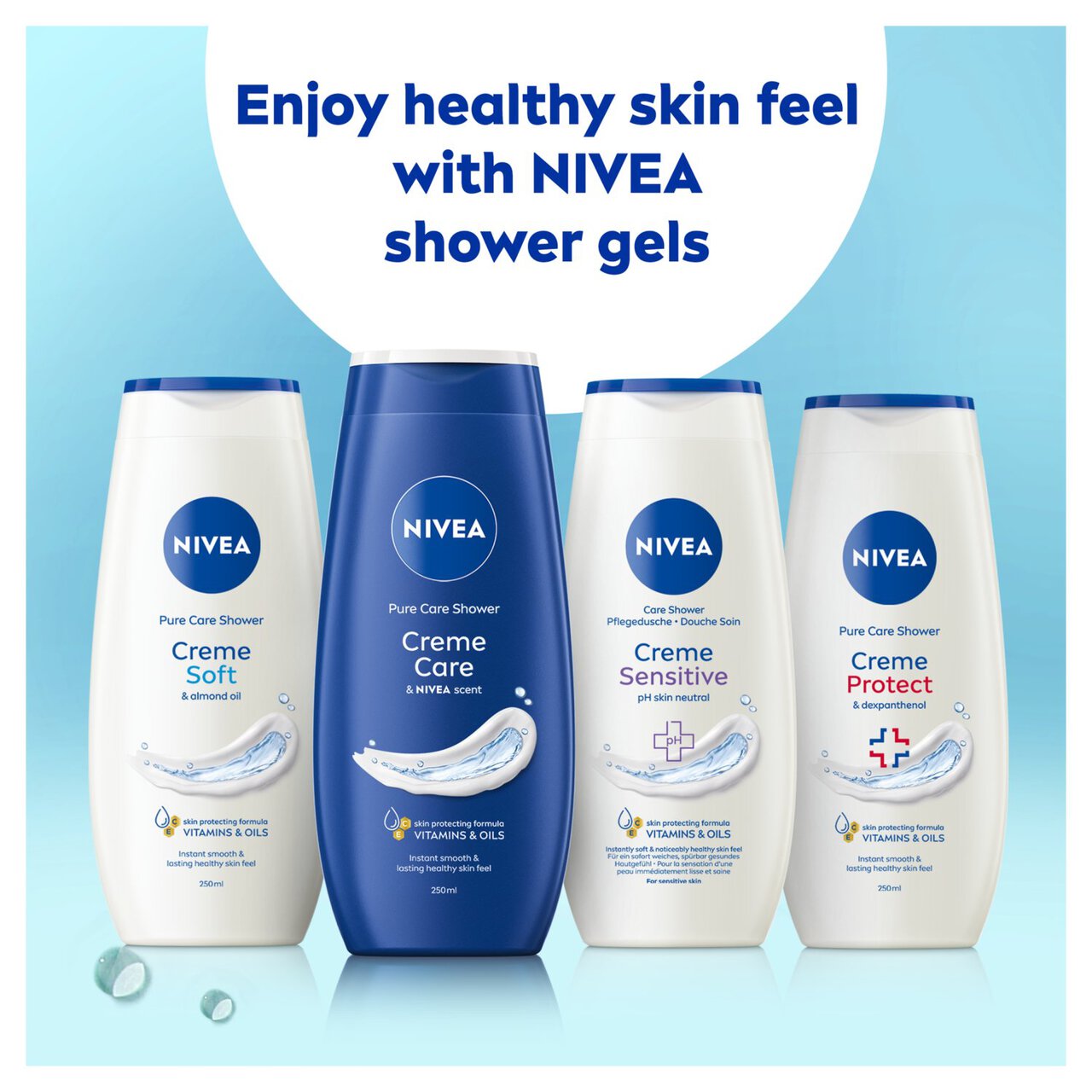 NIVEA Creme Care Shower Cream 250ml