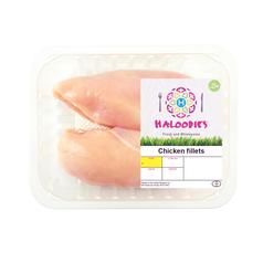 Haloodies 2 Chicken Breast Fillets Halal 430g