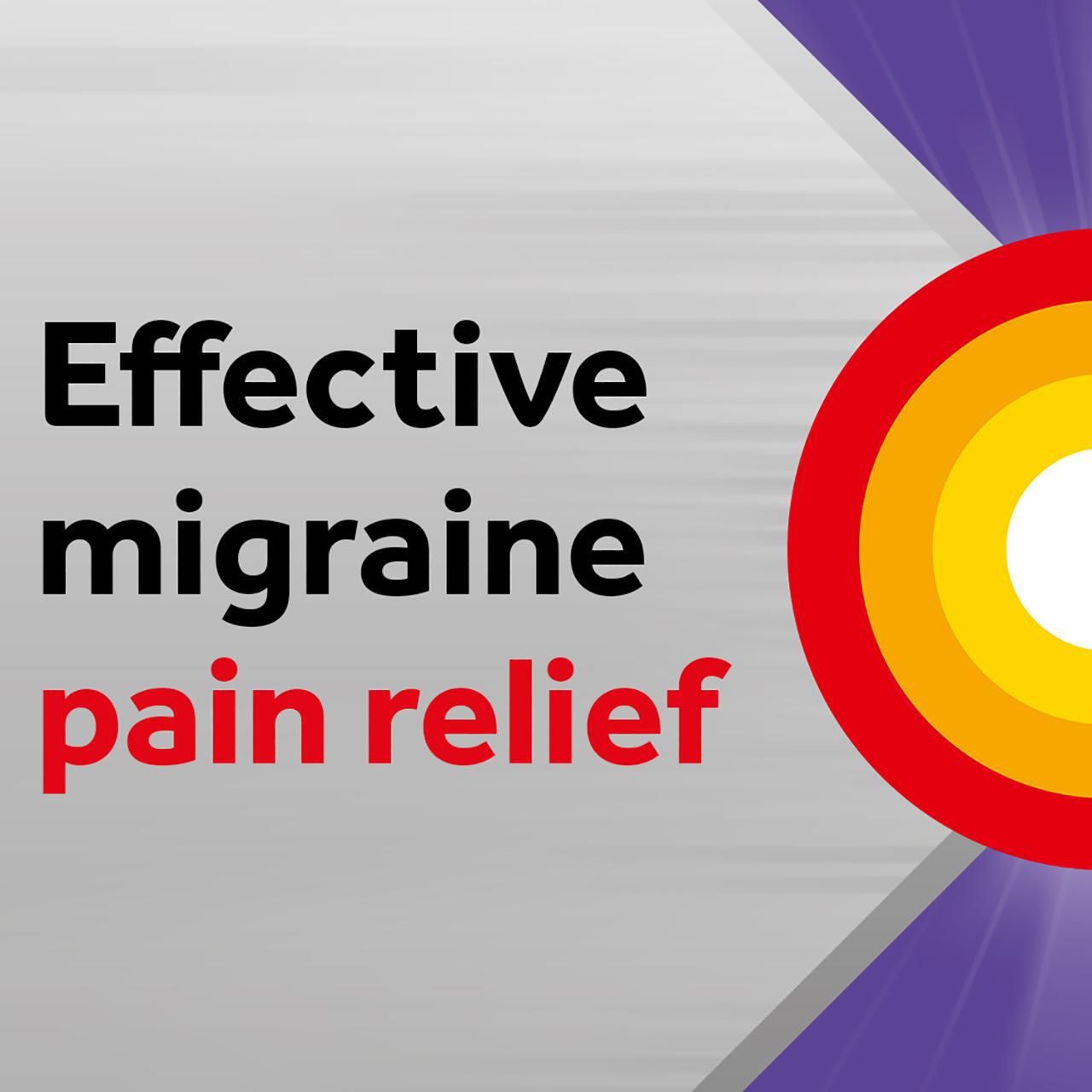Nurofen Migraine Pain Relief 342mg Caplets Ibuprofen 12 per pack