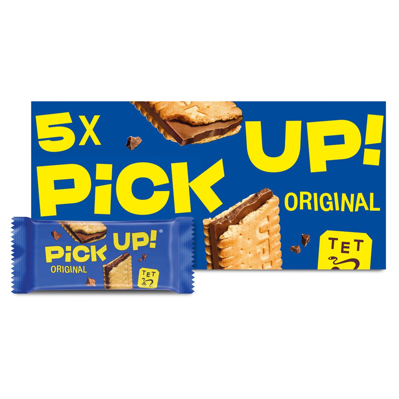 Bahlsen Pick Up! Milk Chocolate Biscuits Bars 5 per pack
