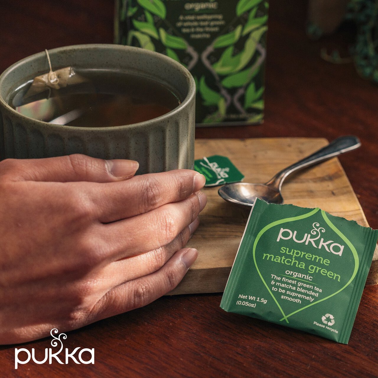 Pukka Tea Herbs Supreme Green Matcha Tea Bags 20 per pack