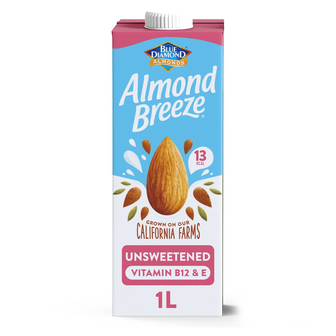 Almond Breeze Long Life Unsweetened Almond Milk Alternative 1l
