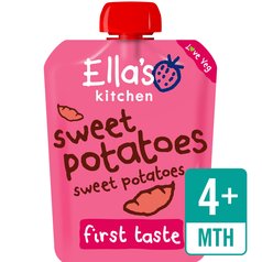 Ella's Kitchen Sweet Potatoes Organic Pouch, 4 mths+ 70g