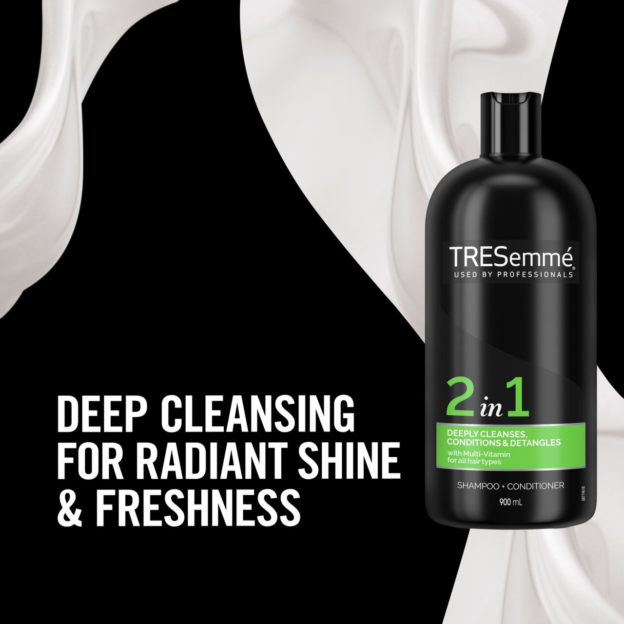 Tresemme 2 in 1 Cleanses & Conditions Shampoo & Conditioner 900ml