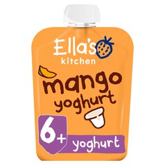 Ella's Kitchen Mango Greek Style Yoghurt Baby Food Pouch 6+ Months 90g