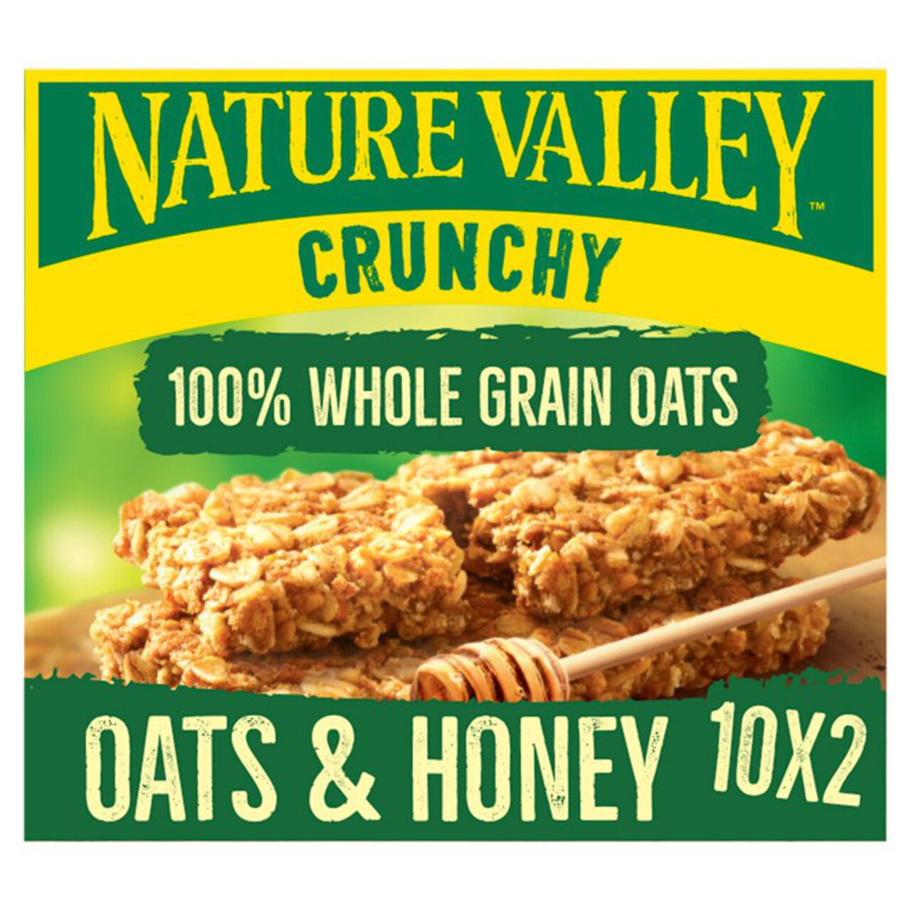 Nature Valley Crunchy Oats & Honey Cereal Bars Family Pack 10 x 42g