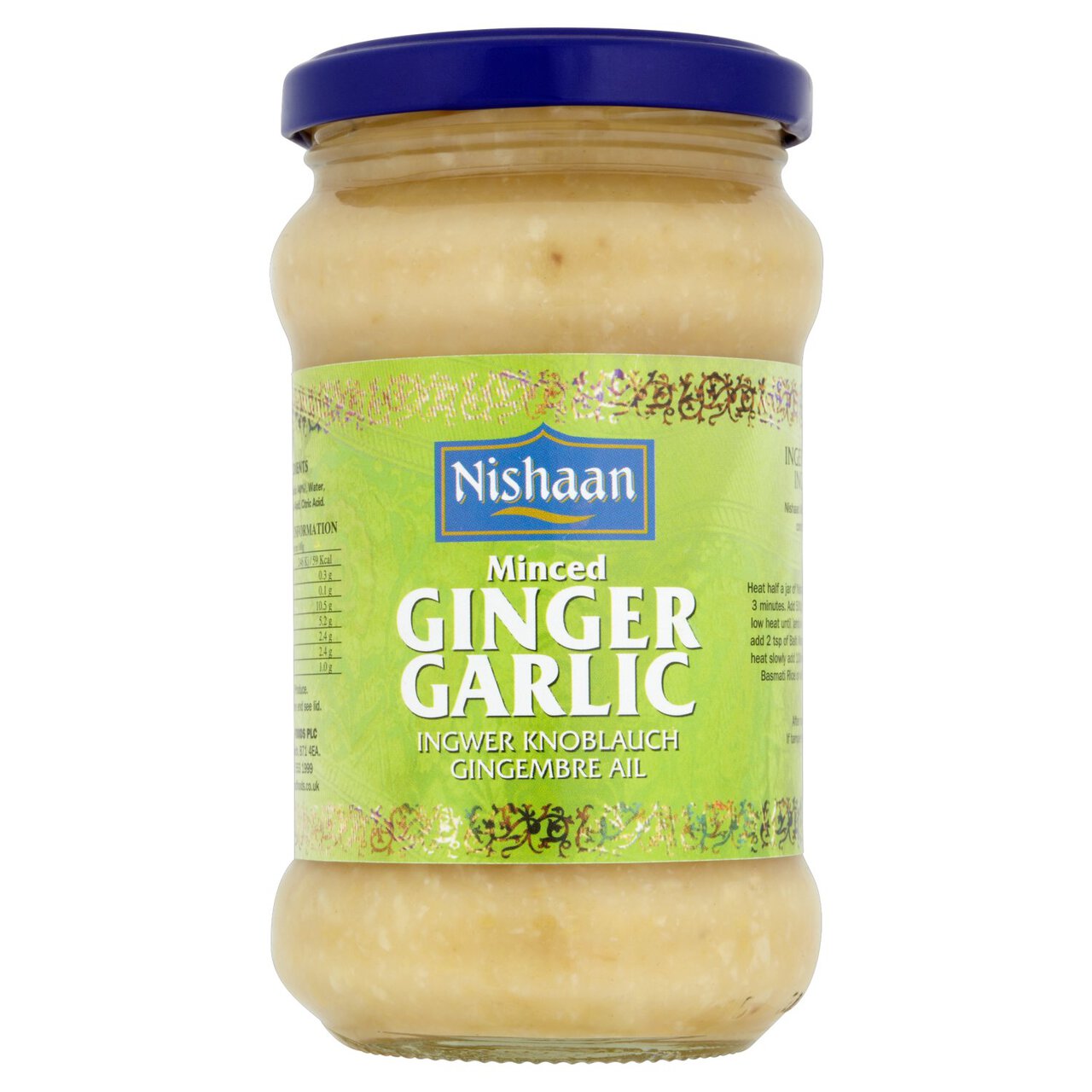 Nishaan Ginger & Garlic Minced 283g
