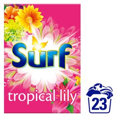 Surf Biological Washing Powder Tropical Lily and Ylang-Ylang  23 Wash 1.15kg
