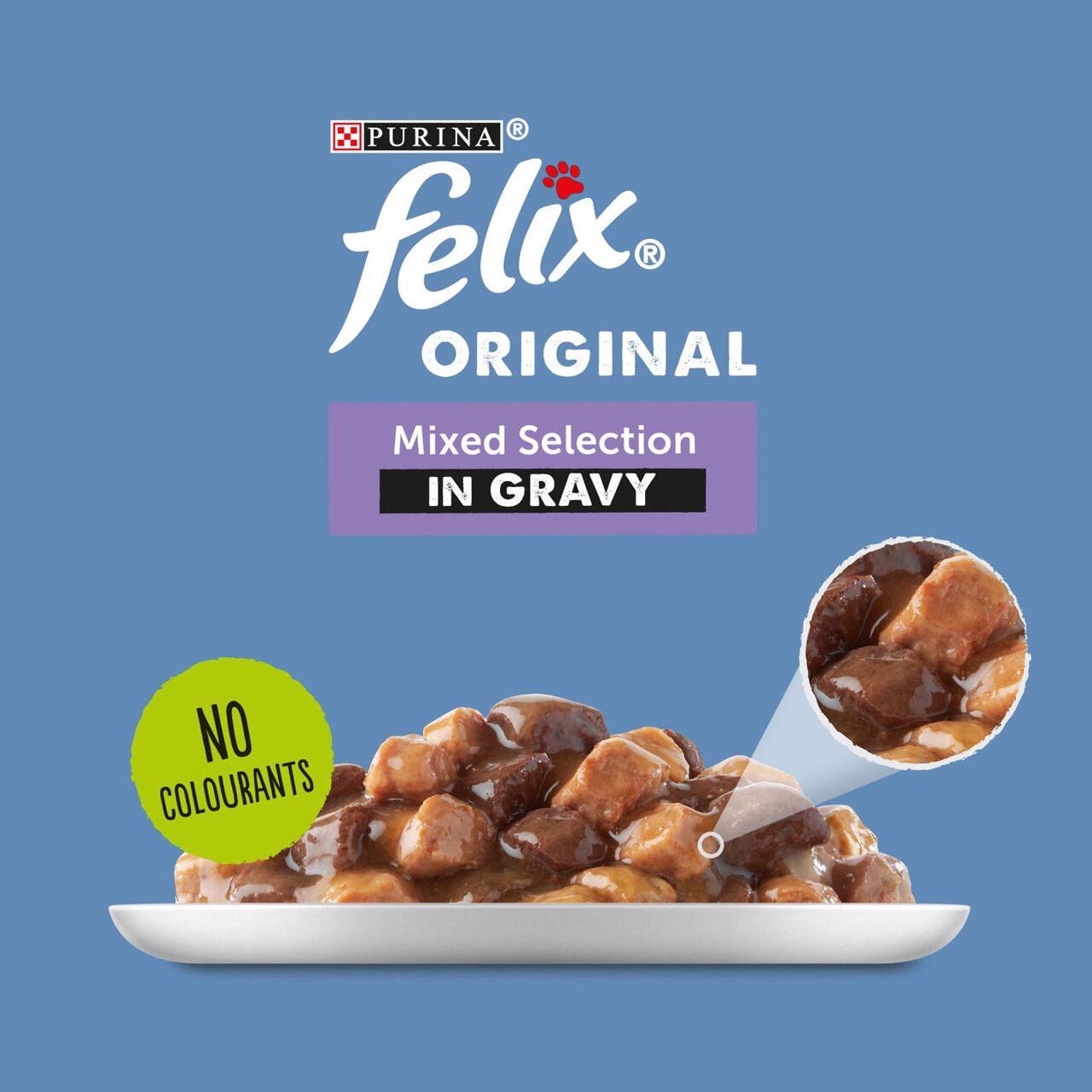 Felix Cat Food Mixed Selection In Gravy 12 x 100g