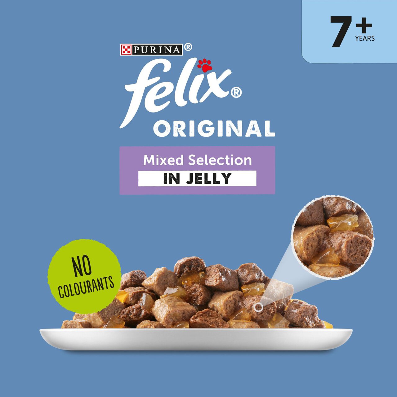 Felix Senior Cat Food Mixed Selection 12 x 100g 12 x 100g