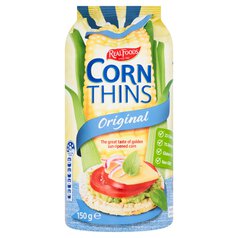 Real Foods Corn Thins 150g